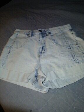 Bogs Light Blue Washed Denim Shorts